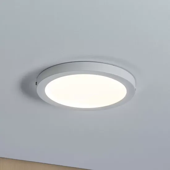 Paulmann Atria LED Ceiling Light, Ø22cm, White, Matte