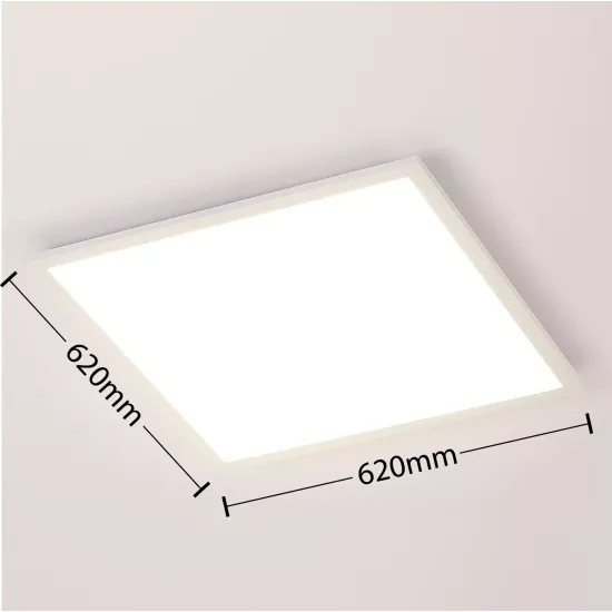 Arcchio Lysander LED-Panel, CCT, 62 cm, white