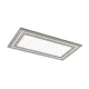 Lucande LED-Panel Leicy, Nickel, 80 cm, RGBIC, CCT