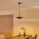 Lindby LED Pendant Light Tiama, Metal, Black/Gold, Ø 40 cm