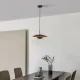 Lindby LED Pendant Light Tiama, Metal, Black/Gold, Ø 40 cm