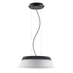 Lucande Jusanna LED Pendant Light, Clear Glass