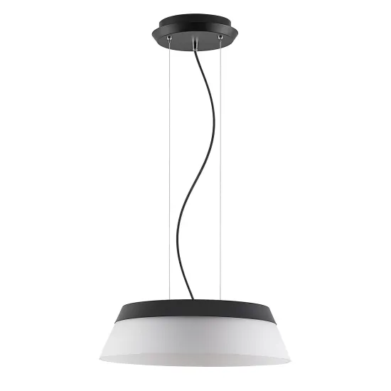 Lucande Jusanna LED Pendant Light, Clear Glass