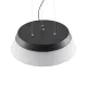 Lucande Jusanna LED Pendant Light, Clear Glass