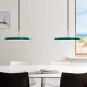 UMAGE Asteria Medium Pendant Light, Brass Green