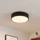 Lindby LED Ceiling Light Simera, Ø 30 cm, Black, White