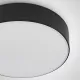 Lindby LED Ceiling Light Simera, Ø 30 cm, Black, White