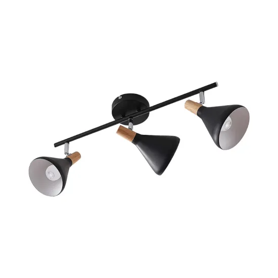 Lindby Spotlight Arina, 53 cm, Black, 3-Light, E14