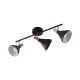 Lindby Spotlight Arina, 53 cm, Black, 3-Light, E14
