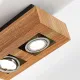Arcchio Spotlight Vince, 25 cm, Wood-Colored, Metal, GU10