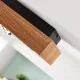 Arcchio Spotlight Vince, 25 cm, Wood-Colored, Metal, GU10