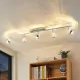 Lucande Kilio LED Spotlight, 5-Light, Chrome