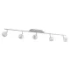Lucande Kilio LED Spotlight, 5-Light, Chrome