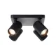 LED Ceiling Spotlight Marty, 22 cm Length, Sand Black, 4-Light