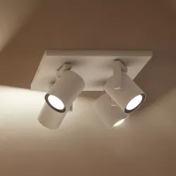 Philips Hue LED Spotlight Argenta, White, 4-Light, RGB CCT