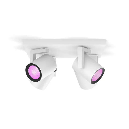 Philips Hue LED Spotlight Argenta, White, 4-Light, RGB CCT