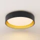 Lindby Gracjan LED Ceiling Light CCT Black / Gold