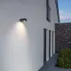 SLV Eskina Frame LED Outdoor Wall Lamp, Single-Light, CCT