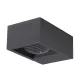 SLV Eskina Frame LED Outdoor Wall Lamp, Single-Light, CCT