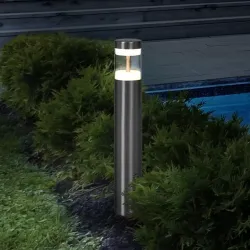 LEDVANCE LED Pathway Light Endura Hybrid Hagen, Stainless Steel