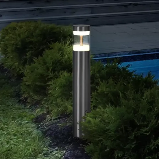 LEDVANCE LED Pathway Light Endura Hybrid Hagen, Stainless Steel