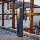 Lindby LED Pathway Light Emima, 80 cm, Anthracite, Aluminum