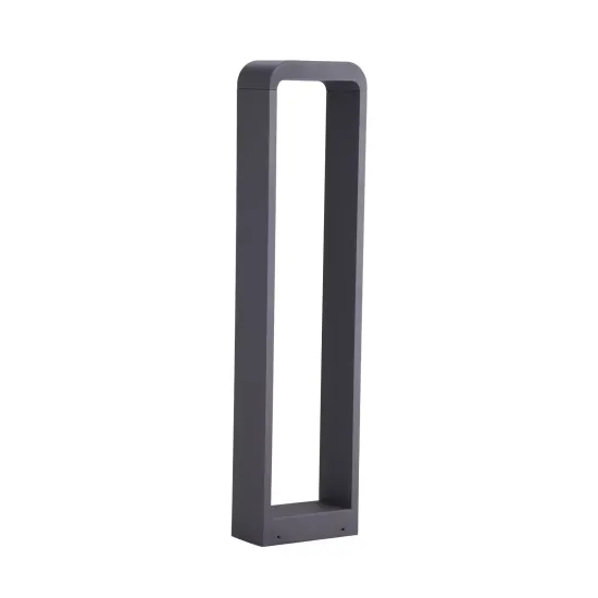Lindby LED Pathway Light Emima, 80 cm, Anthracite, Aluminum