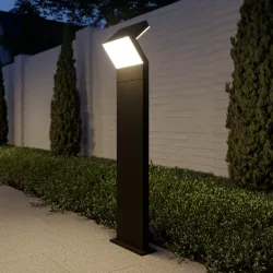 Arcchio LED Pathway Light Havin, Anthracite, Metal, 100 cm