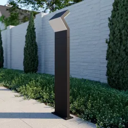 Arcchio LED Pathway Light Havin, Anthracite, Metal, 100 cm