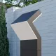 Arcchio LED Pathway Light Havin, Anthracite, Metal, 100 cm