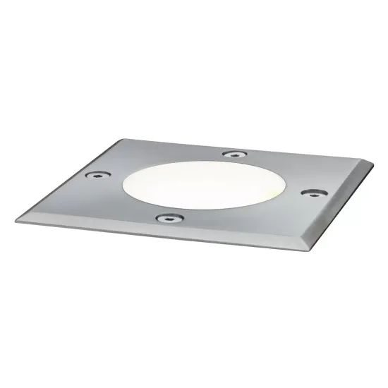 Paulmann 93993 LED Recessed Ground Light, Square