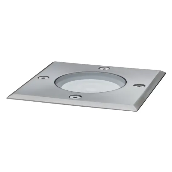 Paulmann 93993 LED Recessed Ground Light, Square
