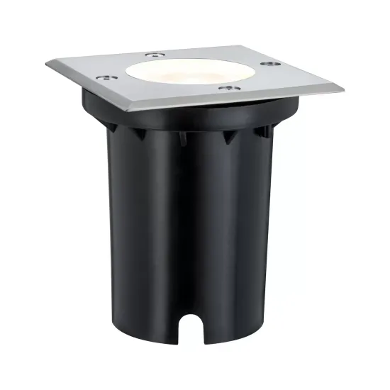Paulmann 93993 LED Recessed Ground Light, Square