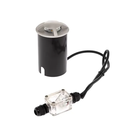 LED Recessed Ground Spotlight Anina, Aluminum