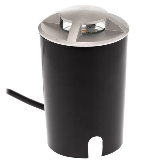 LED Recessed Ground Spotlight Anina, Aluminum