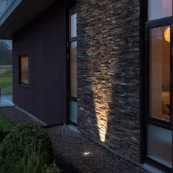 Malte LED recessed floor spotlight, flexible beam angle, 9W