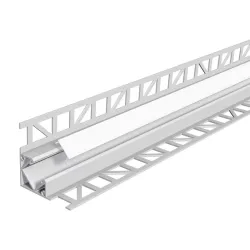 EVN APFL3 aluminum tile corner profile, interior, 200 cm x 4.3 cm