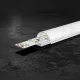 EVN APFLAT5 aluminum profile, 200 cm, with a rounded cover
