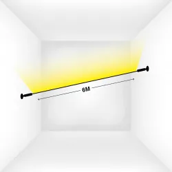 SLC SkyLine profile for LED strips, length 6 m