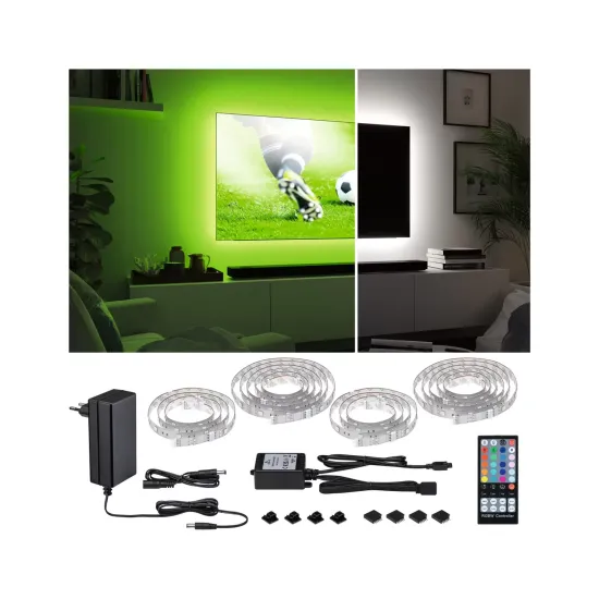 Paulmann MaxLED 250 RGBW Comfort Set for TV, 75 inches