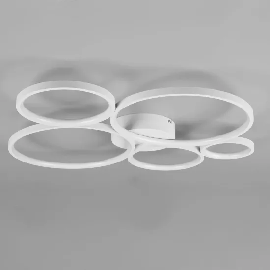 LED Ceiling Lamp Rondo, White Matte