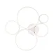 LED Ceiling Lamp Rondo, White Matte