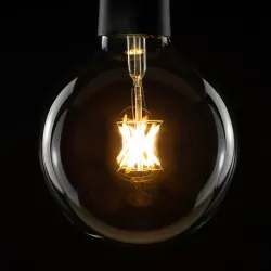 SEGULA LED Globe G150, E27, 6.5W, 2700K, dimmable, clear