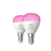 Philips Hue White & Color Ambiance E14, 5.1W, 2-pack
