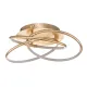 Barna – A Gold-Colored LED Ceiling Lamp
