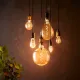 Philips E27 Giant LED globe lamp, 7W, gold, dimmable