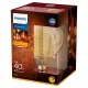 Philips E27 Giant LED globe lamp, 7W, gold, dimmable