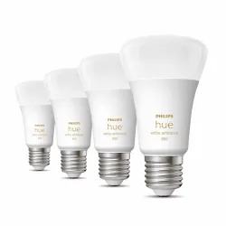 Philips Hue White Ambiance, 9W, 806 lm, E27, 4-pack