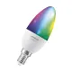 LEDVANCE SMART+ LED candle, E14, 4.9W, CCT, RGB, WiFi, 3-pack