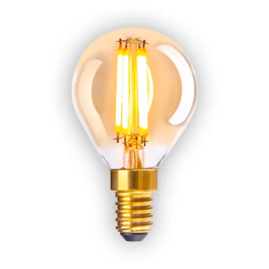 LED lamp E14, 3.9W, 313 lm, warm white, dimmable, 10-pack